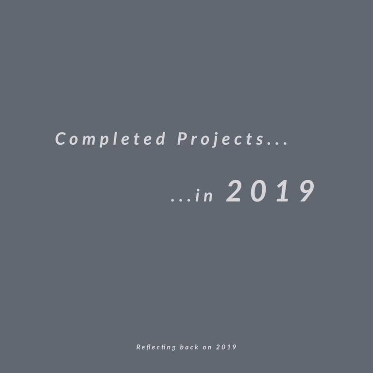 Completed Projects in 2019